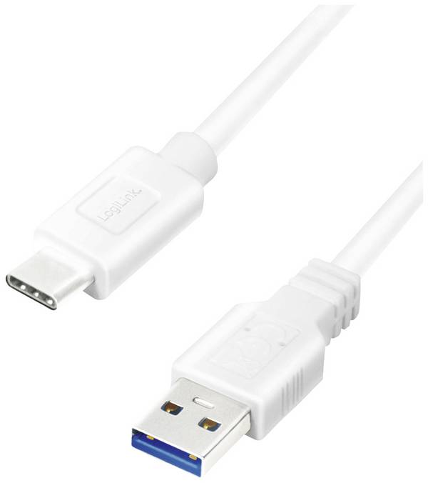LogiLink USB kabel USB 3.2 Gen1 USB-A zástrčka, USB-C ® zástrčka 3.00 m vícebarevná CU0177