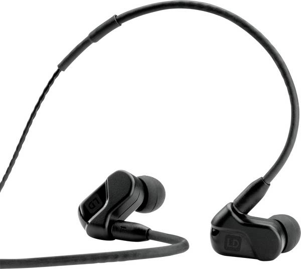 LD Systems LDIEHP2  špuntová sluchátka (In Ear) kabelová  černá   DJ
