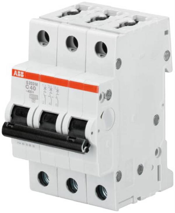 ABB 2CDS273001R0447 S203M-K13 elektrický jistič 3pólový