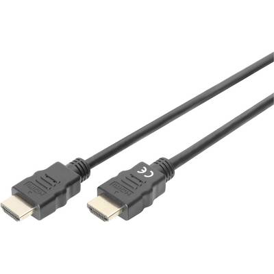 Dva černé HDMI kabely se zástrčkami jsou vidět. Propojují audiovizuální zařízení, jako jsou televize a počítače.