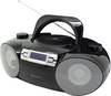 soundmaster SCD8100SW rádio s CD DAB+, FM AUX, Bluetooth, CD, SD, USB černá
