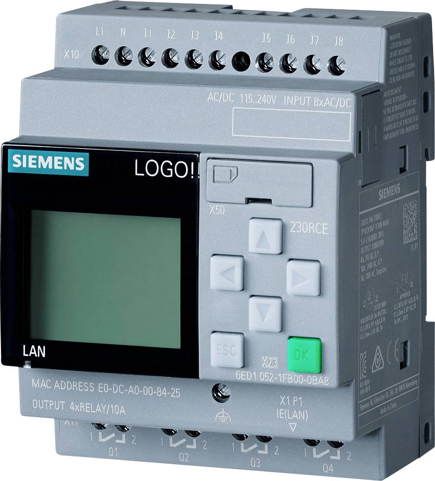 Siemens 6ED1052-1FB08-0BA1 PLC řídicí modul 115 V/DC, 230 V/DC, 115 V/AC, 230 V/AC