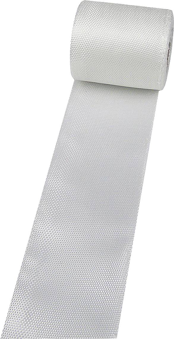 Bílý váleček toaletního papíru s hrubou texturou se táhne po podlaze.
