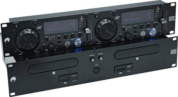 Omnitronic XDP-3002 DJ Double CD MP3 player