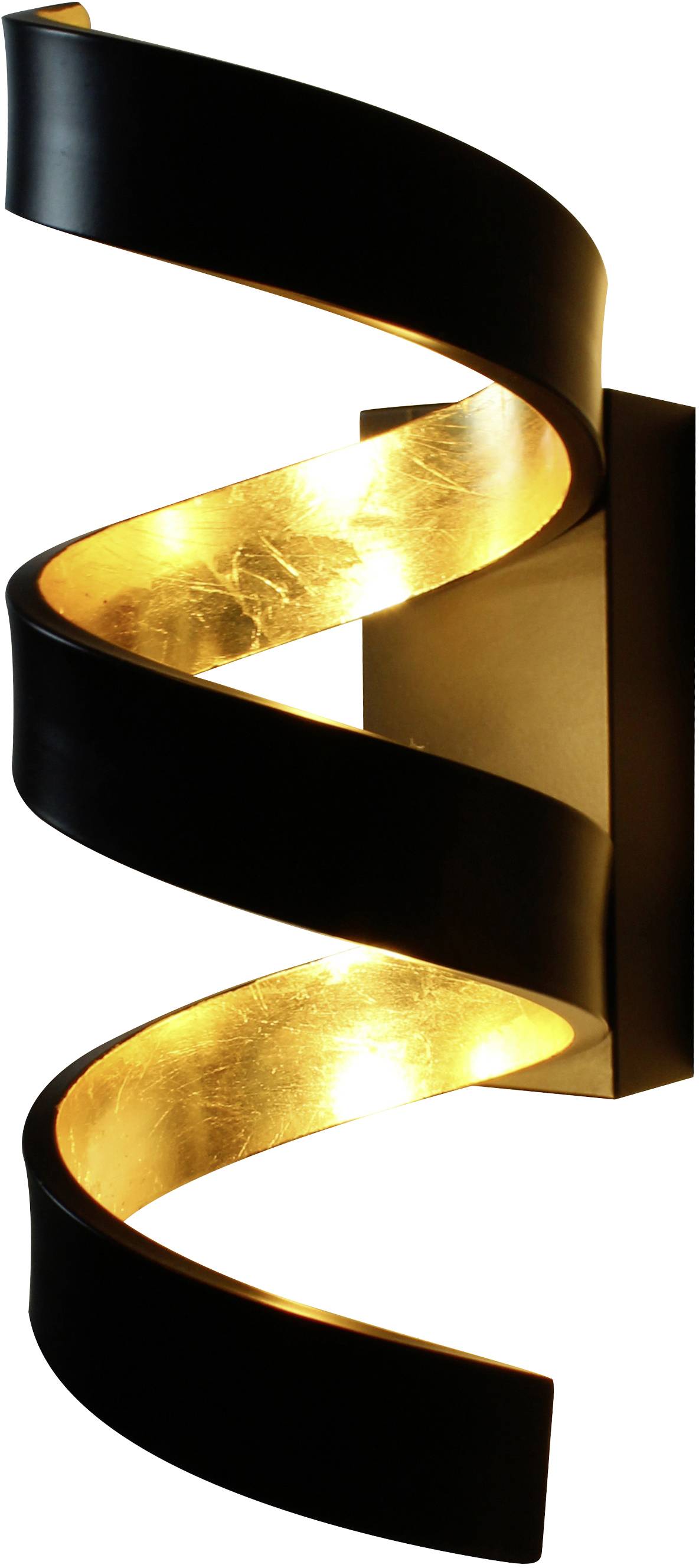 ECO-Light LED-HELIX-AP3 NER LED-HELIX-AP3 NER LED nástěnné světlo 9 W teplá bílá zlatá, černá