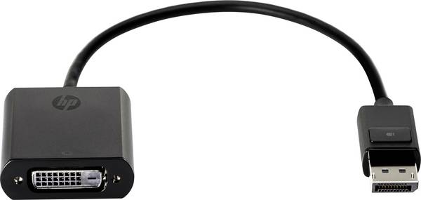 HP F7W96AA DisplayPort / DVI adaptér [1x zástrčka DisplayPort - 1x DVI zásuvka 24+1pólová] černá
