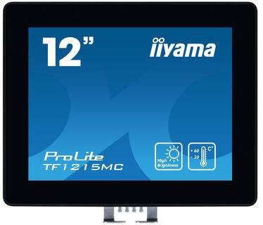 Iiyama TF1215MC-B1 LCD monitor 30.7 cm (12.1 palec)1024 x 768 Pixel, 4:3, 25 ms, IPS LCD