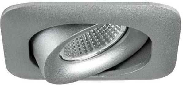 Brumberg 12385683 12385683 LED vestavné svítidlo LED Světelný zdroj není zaměnitelný 7 W stříbrná