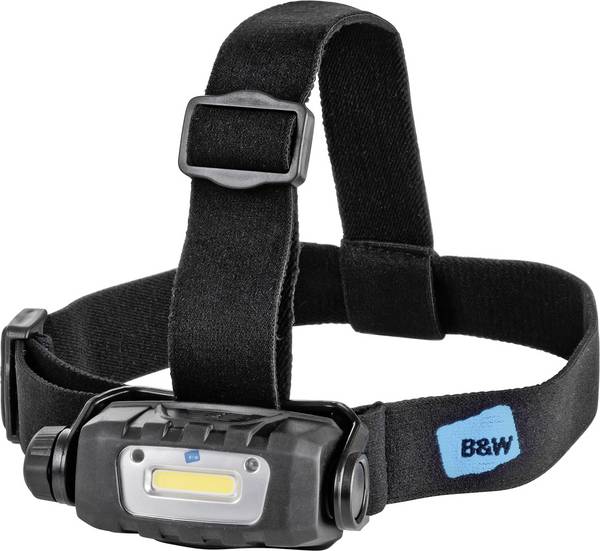 B & W International Sensor Head LED čelovka, napájeno akumulátorem, 250 lm, 7 h, HL250SU