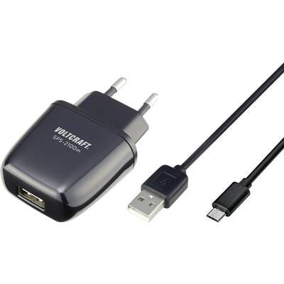 Napájecí zdroj s USB portem a odnímatelným USB-Micro-USB kabelem. Vhodný pro nabíjení zařízení s micro-USB konektorem.