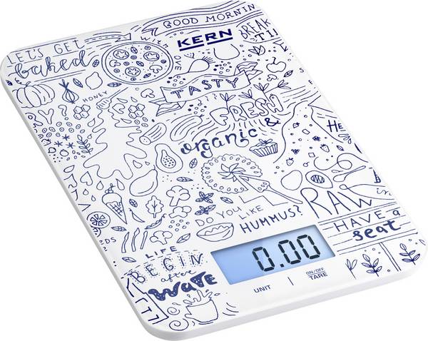Kern FGE 5K-3 kuchyňská váha digitální  Max. váživost=5000 g vícebarevná 230 x 152 x 15
