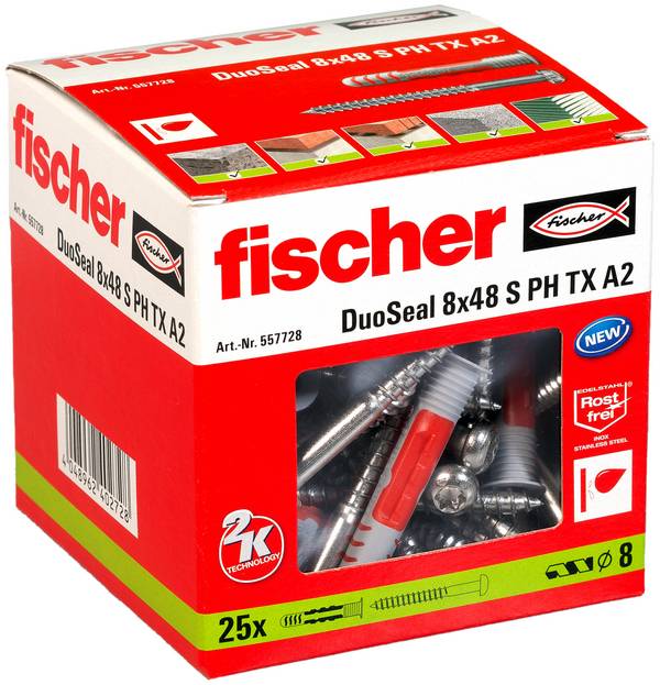 Fischer 557728 DuoSeal hmoždinka 48 mm 8 mm 25 ks