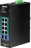 TrendNet TI-PG102I TRENDnet TI-PG102I - Switch - managed - 8 x 10/100/1000 (PoE+) průmyslový ethernetový switch funkce PoE
