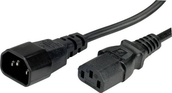 Roline 19.08.1505 napájecí kabel  černá 0.50 m