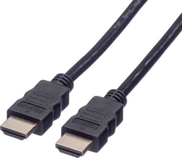 Value HDMI kabel Zástrčka HDMI-A, Zástrčka HDMI-A 2.00 m černá 11.99.5902 8K UHD HDMI kabel