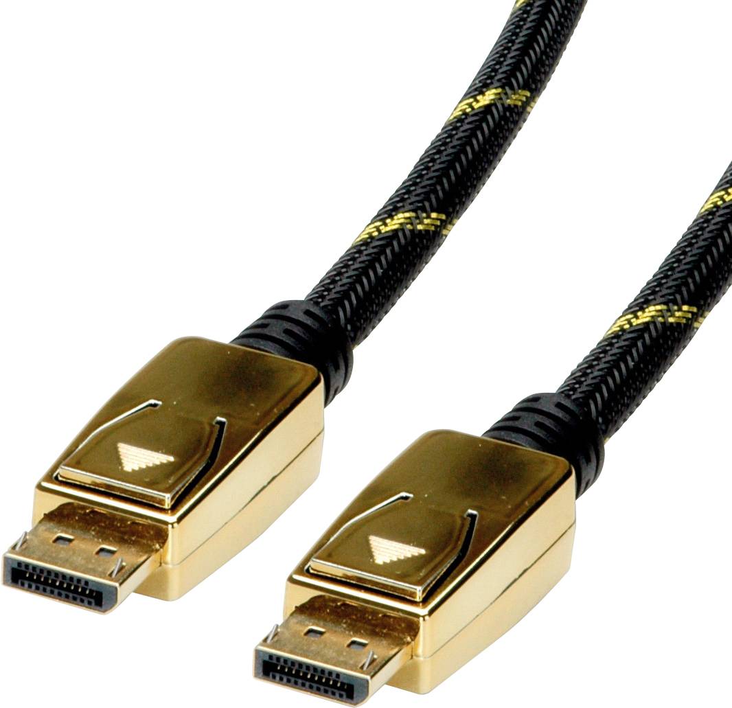 Dva HDMI kabely se zlatými konektory a černým pletenim. Vhodné pro přenos vysoce kvalitního videa a audia v rozlišení HD.