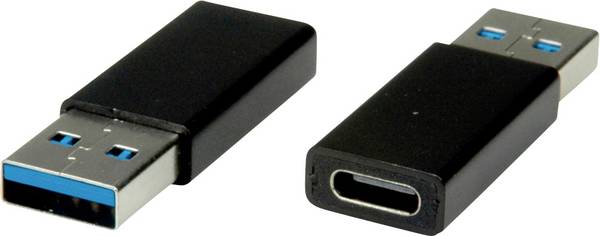 Value USB 3.0 adaptér [1x USB-A konektor - 1x USB-C® zásuvka]  0 mm