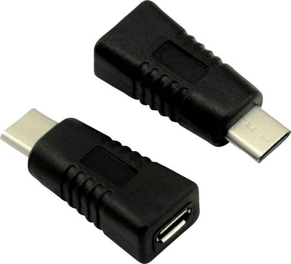 Value USB 2.0 adaptér [1x USB-C® zástrčka - 1x micro USB 2.0 zásuvka B]  0 mm s funkcí OTG