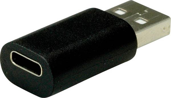 Value USB 2.0 adaptér [1x USB 2.0 zástrčka A - 1x USB-C® zásuvka]  0 mm