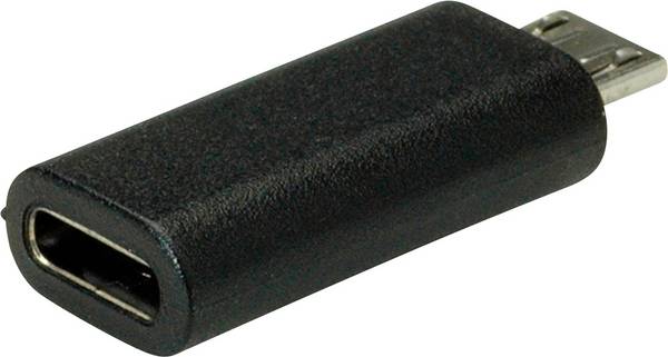 Value USB 2.0 adaptér [1x micro USB 2.0 zástrčka B - 1x USB-C® zásuvka]  0 mm