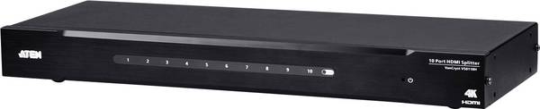 ATEN VS0110HA 10 portů HDMI rozbočovač UHD 4096 x 2160 Pixel černá