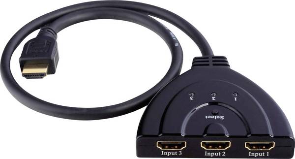 Value   HDMI přepínač  1080 Pixel černá