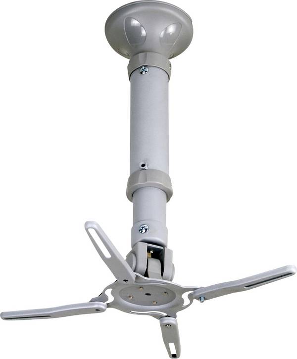 Value  stropní držák projektoru otočný vzd. země-strop (max.): 525 mm  šedá