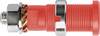 Schützinger DI SEB 3401 Ni / RT bezpečnostní vestavná zásuvka 4 mm červená 1 ks Piece