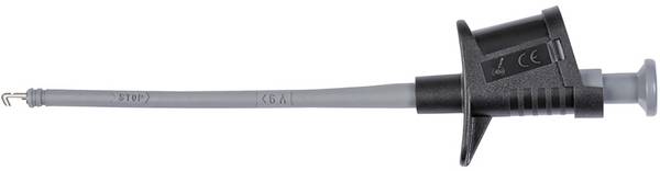 Schützinger  bezpečnostní měřicí svorka, zásuvka 4 mm, černá