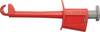 Schützinger SKPS 8341 Ni / RT bezpečnostní měřicí svorka, zásuvka 4 mm, červená