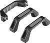 Rohde GS-0P.150.7012 univerzální rukojeť černá, šedá (d x š x v) 178 x 29 x 53 mm 3 ks