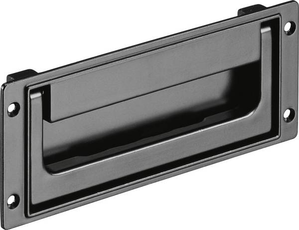Rohde SK-50.S184.9005 zaklapávací úchyt  černá (d x š x v) 200 x 80 x 20.5 mm 1 ks