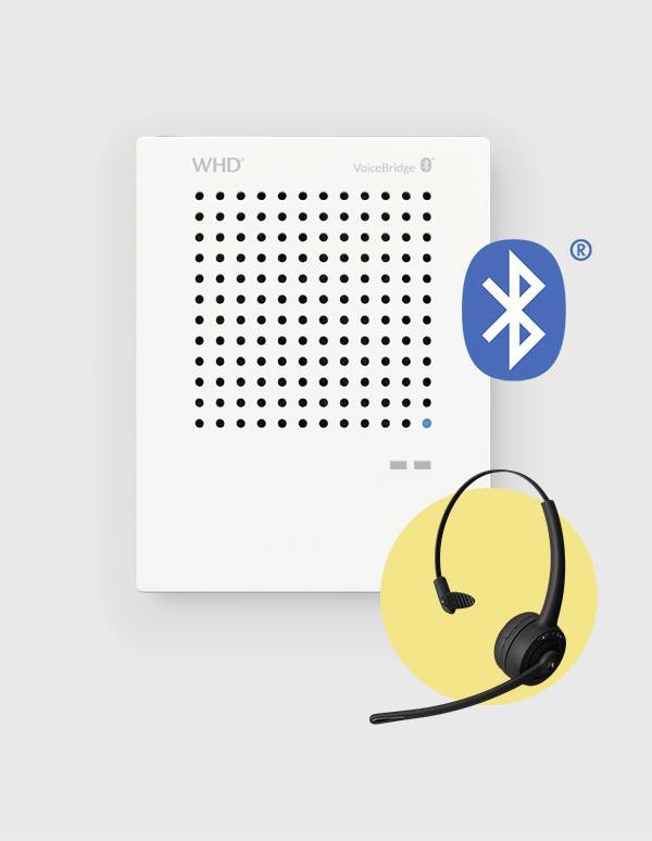WHD 1110200430000 intercom Bluetooth®   bílá