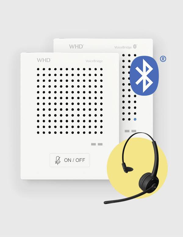 WHD 1110200320000 intercom Bluetooth®   bílá