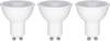 Paulmann 28784 LED vestavné svítidlo, třída G (A - G), LED, GU10, 19.5 W, bílá, sada 3 ks