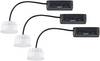 Paulmann 92477 LED vestavné svítidlo, LED, LED, 19.5 W, saténová, sada 3 ks