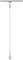 Minimalistická stříbrná závěsná lampa s dlouhým kabelem a válcovým stínidlem, vhodná do moderních interiérů.
