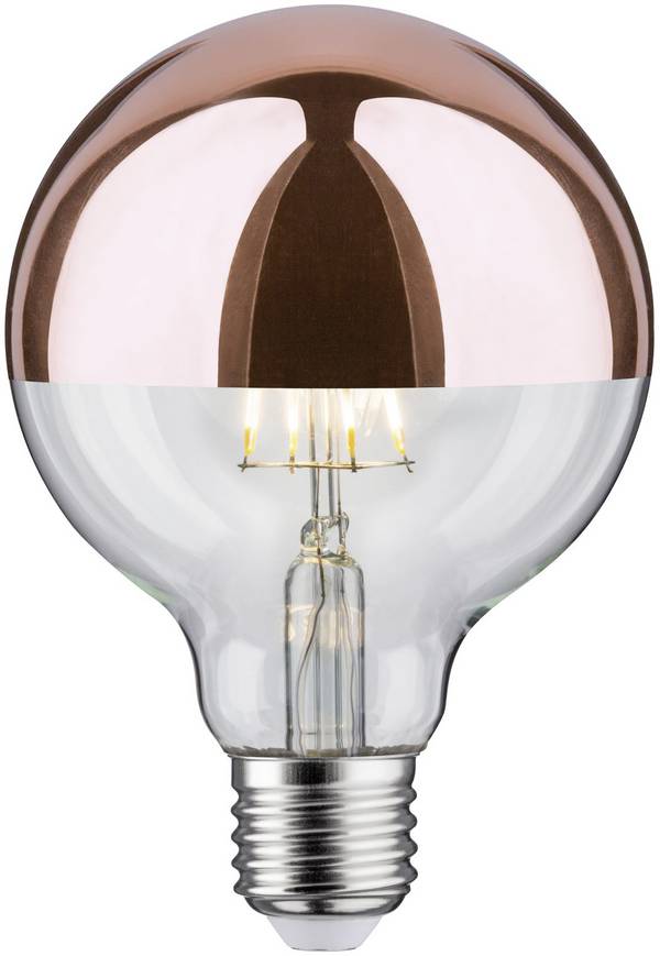 Paulmann 28674 LED Energetická třída (EEK2021) F (A - G) E27 kulatý tvar 6.5 W = 48 W teplá bílá (Ø x v) 95 mm x 138 mm  1 ks