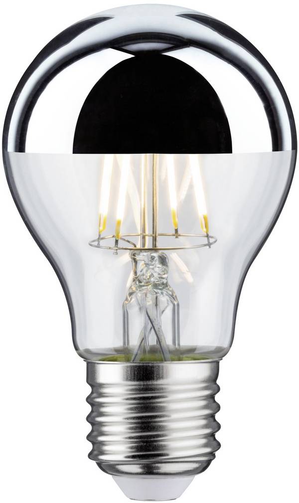 Paulmann 28670 LED Energetická třída (EEK2021) F (A - G) E27 klasická žárovka 6.5 W = 48 W teplá bílá (Ø x v) 60 mm x 106 mm vlákno 1 ks