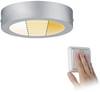Paulmann Carpo 79789 LED panel 10.2 W teplá bílá chrom (matný)