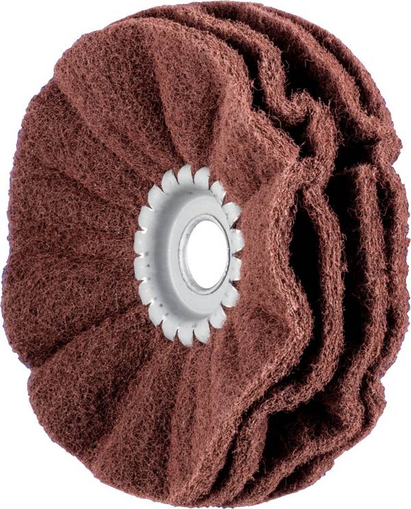 PFERD TOOLS 44647518 Brusná plsť POLINOX PNR Ø 150 x 40 mm s otvorem Ø 20 a 180 pro jemné broušení a dokončování 150 mm  1 ks
