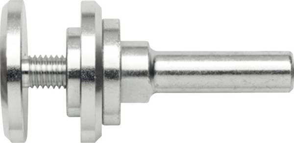 PFERD TOOLS 44601225 Držák nářadí pro lamely a další Kolečka z netkaných textilií POLINOX Ø 100 - 165 mm a náalet Ø otvoru: 25,4 mm Ø dříku 12 mm  1 ks