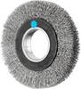 PFERD TOOLS Kulatý kartáč široký, neopft RBU Ø 150 x 25 mm variabilní otvor z nerezové oceli Ø 0,30 pro stojan s broušením 1 POS RBU 15025/AK32-2 INOX 0,30 43701210 1 ks