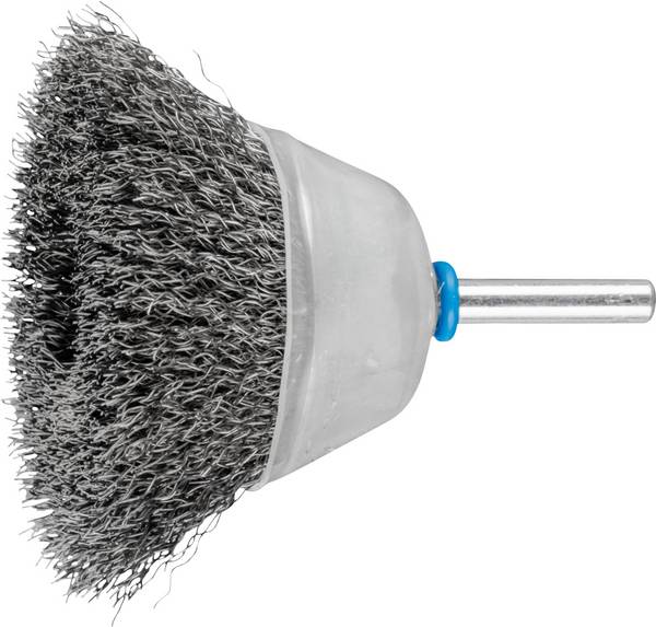 PFERD TOOLS Hrncový kartáč, neoppovaný, TBU Ø 50 mm, Ø 6 mm, drát z nerezové oceli Ø 0,30 POS TBU 5010/6 INOX 0,30  43703002 5 ks