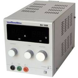 Multimetrix XA 1525 laboratorní zdroj s nastavitelným napětím 0 - 15 V 0 mA - 2.5 A Počet výstupů 1 x
