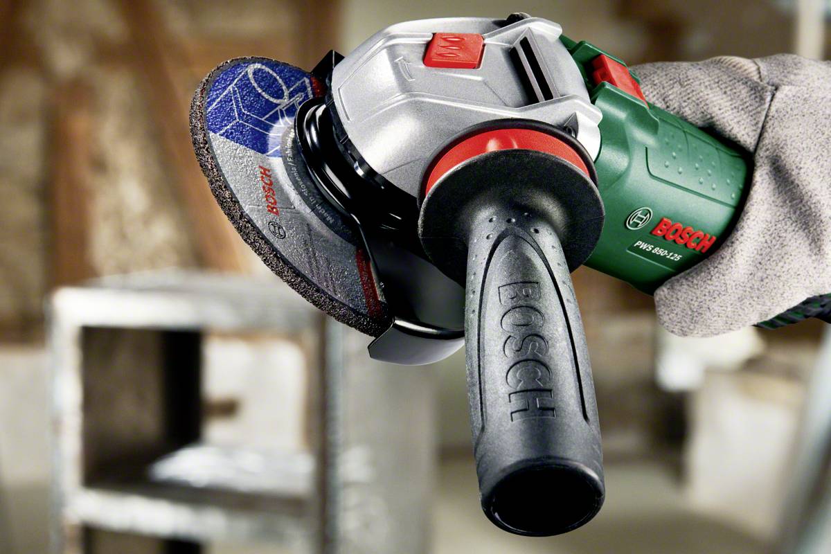 Bosch Home and Garden PWS 850-125, B-Ware 06033A270B920 úhlová bruska poškozený/chybějící obal, 125 mm, 850 W-2