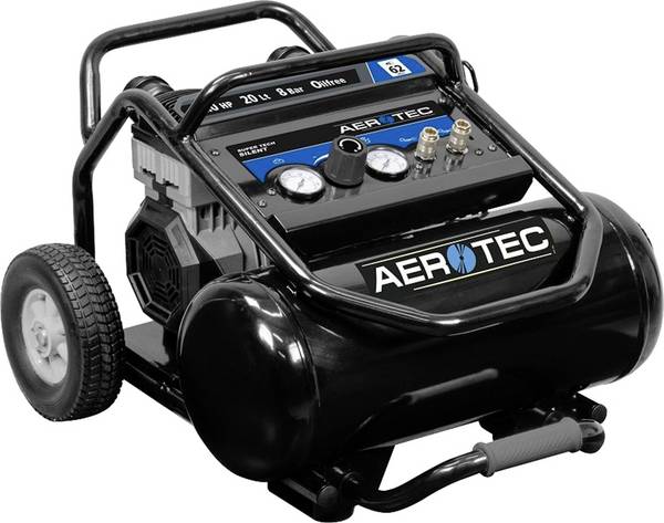 Aerotec pístový kompresor SUPERTECH Silent 20 l 8 bar