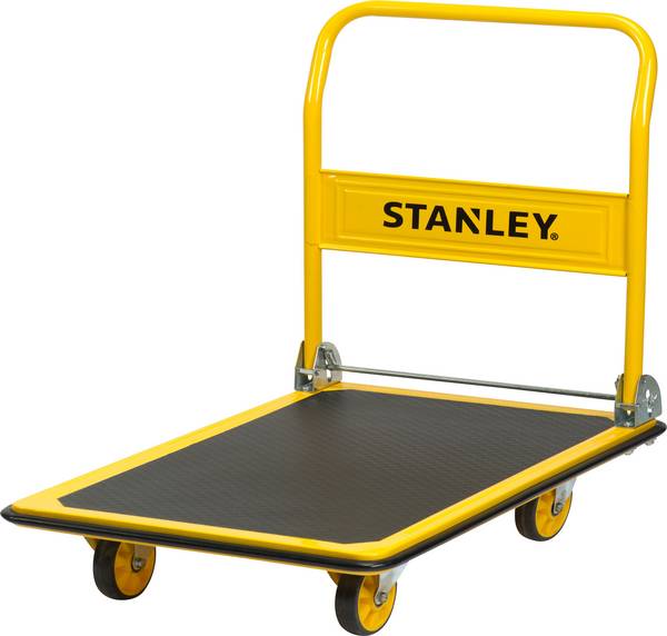 STANLEY STANLEY Plateauwagen PC528 - Draagcapaciteit 300kg, SXWTD-PC528 skládací plošinový vozík, ocel, max. zatížení 300 kg
