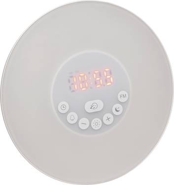 TFA Dostmann  60.2019.02  Quartz  budík  bílá