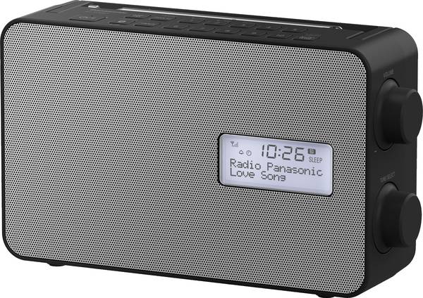 Panasonic RF-D30BTEG-K RF-D30BTEG-K kuchyňské rádio, DAB+, FM, Bluetooth, AUX, funkce alarmu, voděodolné, černá